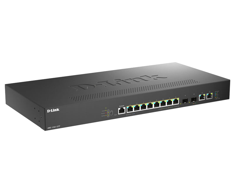 D-Link Netzwerk-Switch – 8 Ports mit PoE+ für effiziente Verbindungen