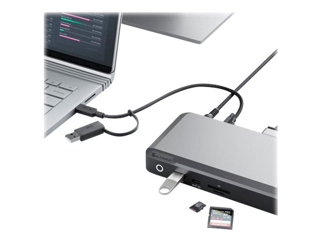 Alogic Dockingstation – 3 Monitore, USB-C & USB-A