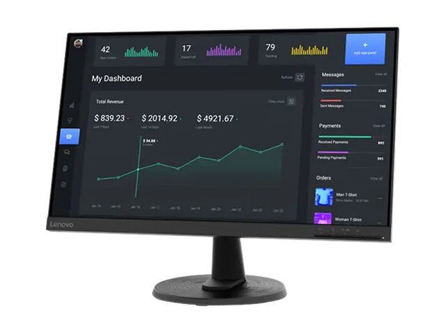 Lenovo 24" LED-Monitor – Full HD, flimmerfrei