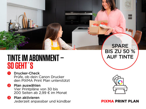 Canon PIXMA Multifunktionsdrucker – Wi-Fi, kompakt