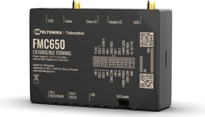Teltonika LTE/GNSS Tracker – Dual-SIM, Bluetooth
