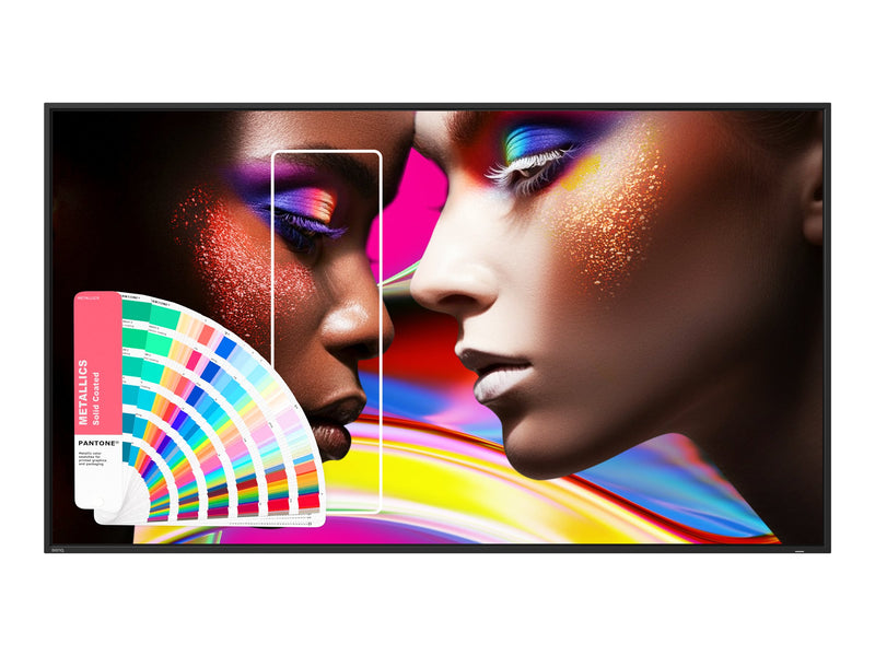 BenQ 55" 4K-Bildschirm – Ideal für Präsentationen und Schulungen