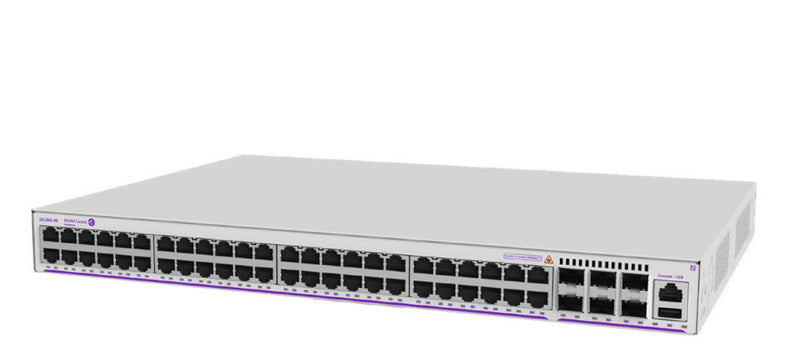 Alcatel Netzwerk-Switch – 48 Anschlüsse, Gigabit Ethernet