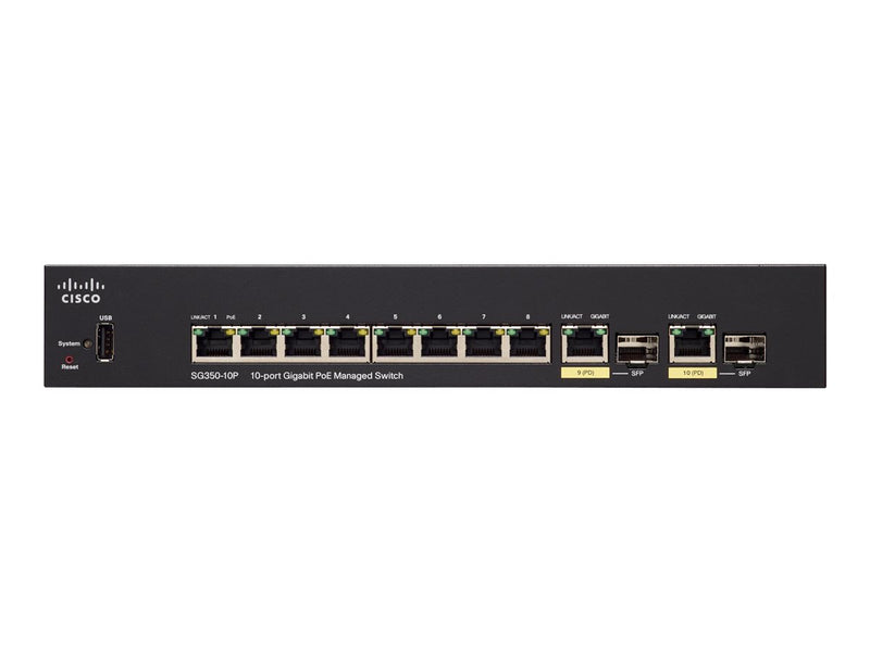 Cisco 10-Port Gigabit Switch – PoE+ und einfaches Management