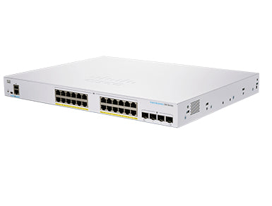 Cisco Managed Switch – 24 Anschlüsse, PoE+ für kleine Unternehmen