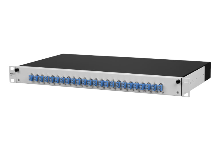 Metz Connect LWL-Patchpanel – 24 Ports für zuverlässige Netzwerkverbindungen