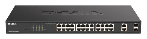D-Link 26-Port Smart Switch – PoE+, Gigabit Ethernet