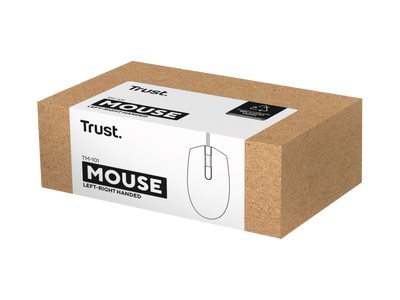 TRUST TM-101 Maus – Kabelgebunden, für Rechts- und Linkshänder