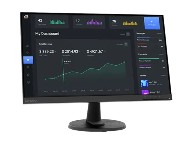 Lenovo 24" LED-Monitor – Full HD, flimmerfrei