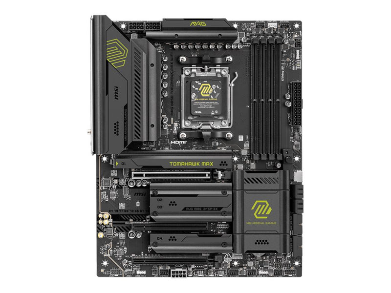 MSI MAG Motherboard – Wi-Fi 7, USB-C Anschlüsse