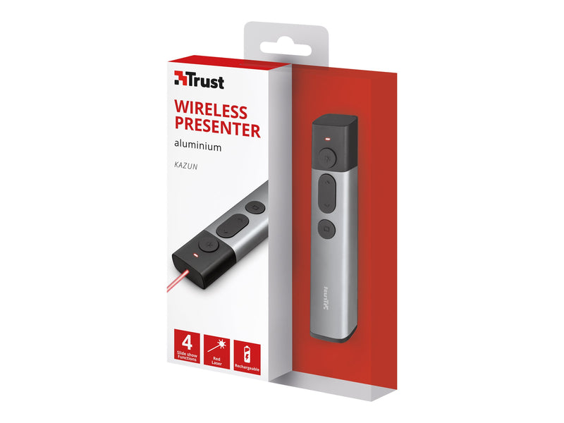 TRUST Funk Presenter – Mit Laserpointer, 30 m Reichweite