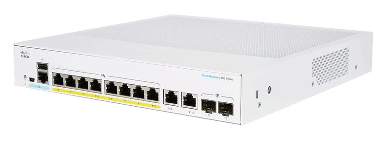 Cisco Smart Switch – 8 Anschlüsse, PoE+ für kleine Unternehmen