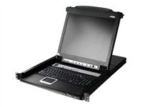 ATEN 17" KVM-Konsole – Integrierte Tastatur und Touchpad