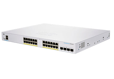 Cisco Managed Switch – 24 Anschlüsse, PoE+ für kleine Unternehmen