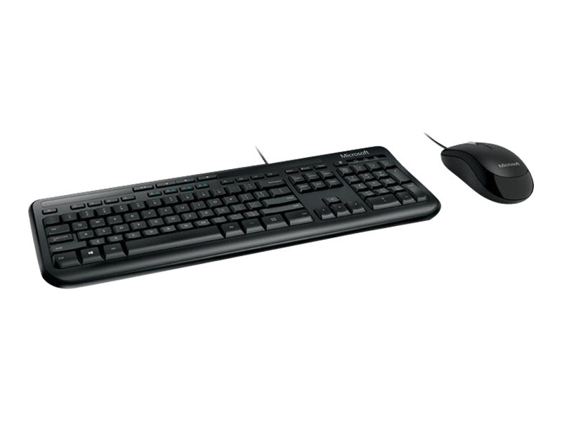 Microsoft Tastatur-Maus-Set – USB, spritzwassergeschützt