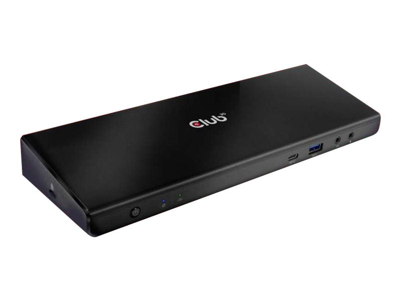 Club3D USB-C Dockingstation – Triple 4K, Laden, Netzwerk