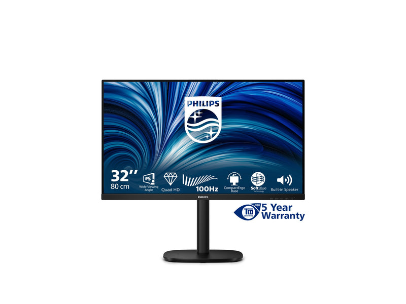 Philips 32" Monitor – 2K-Display, IPS-Technologie