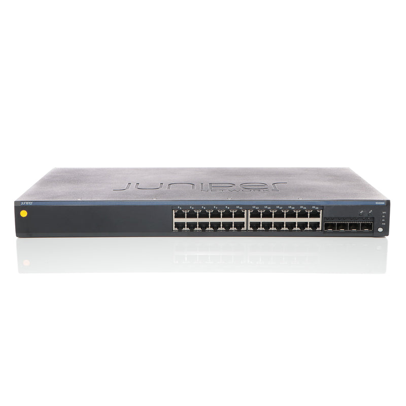 Juniper 24-Port Switch – Platzsparend und verwaltbar