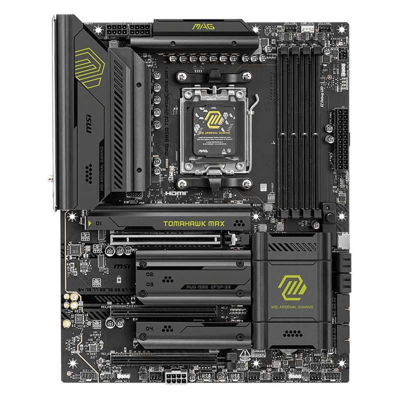 MSI MAG Motherboard – Wi-Fi 7, USB-C Anschlüsse
