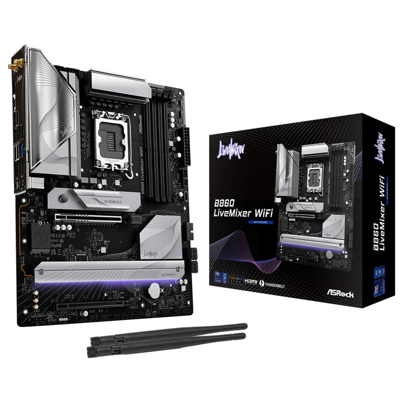 ASRock Motherboard – Wi-Fi, USB-C für schnelle Verbindungen