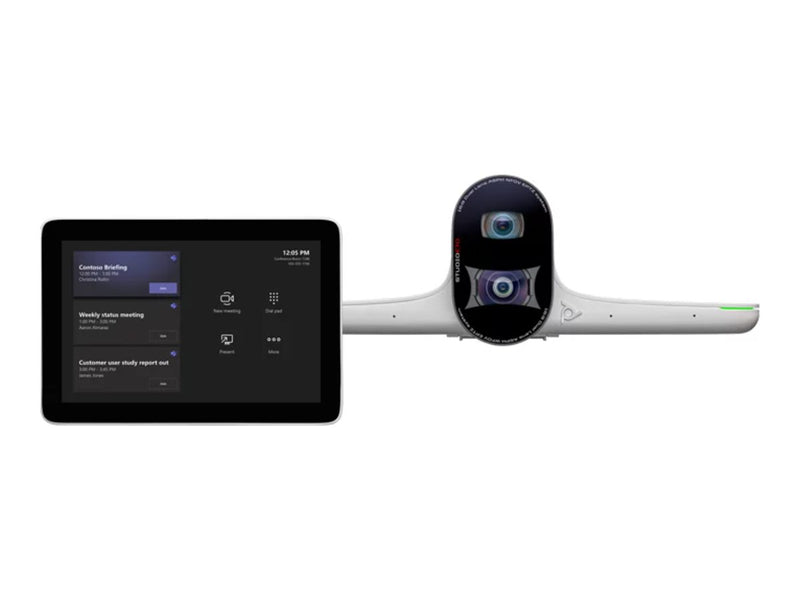 HP Poly Studio Videokonferenz-Kit – KI-gestützte Kamera, Teams-kompatibel
