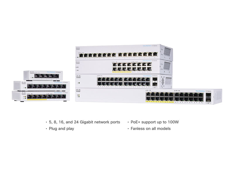 Cisco 24-Port Netzwerk-Switch – Einfaches Plug-and-Play