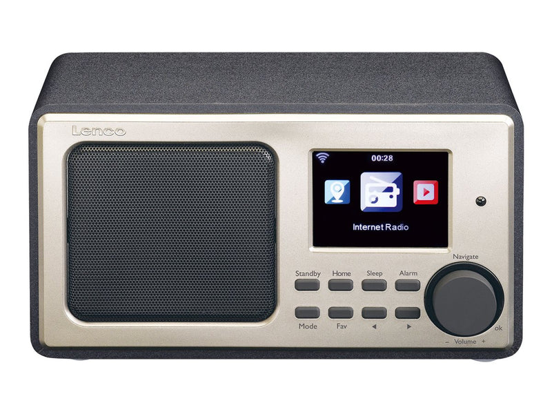 Lenco Internetradio – Kompakt mit Farbdisplay und Weckfunktion