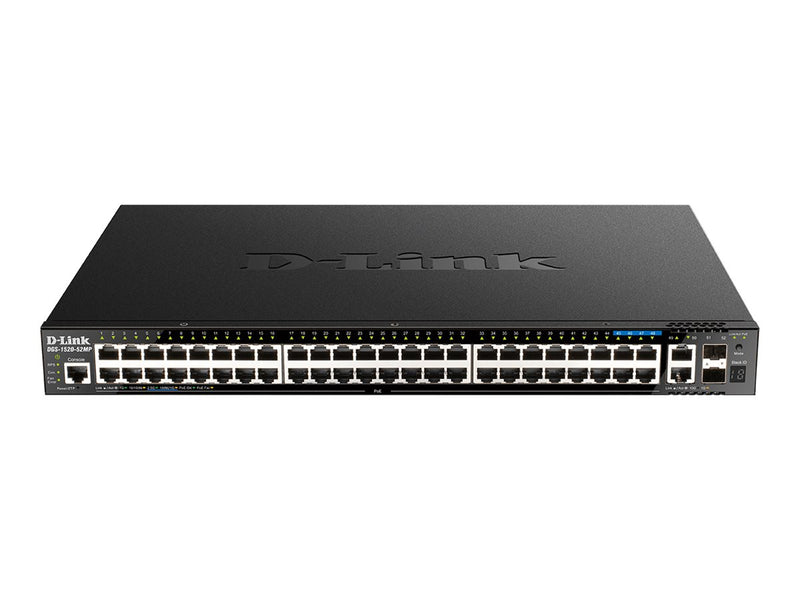 D-Link 52-Port Netzwerk-Switch – Smart, PoE+, Gigabit