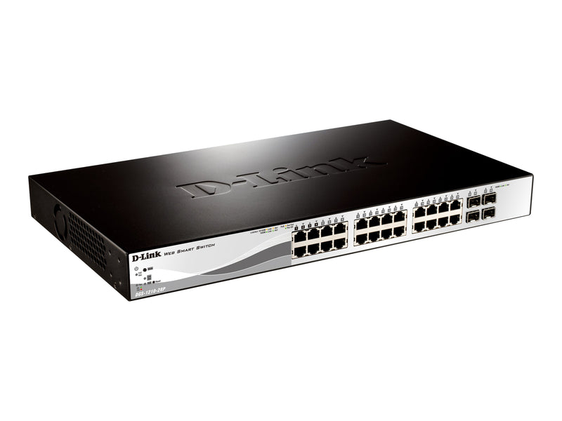 D-Link 24-Port Gigabit Switch – Einfaches Management, hohe Sicherheit