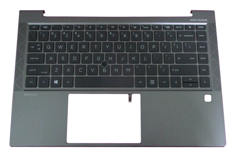HP Notebook-Ersatztastatur – Beleuchtet, nordisches Layout