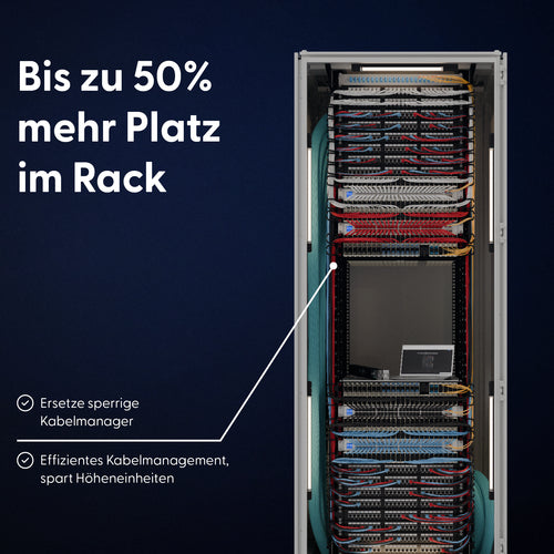 Patchbox Netzwerkkabel – 1,8 m, Cat6a, Rot