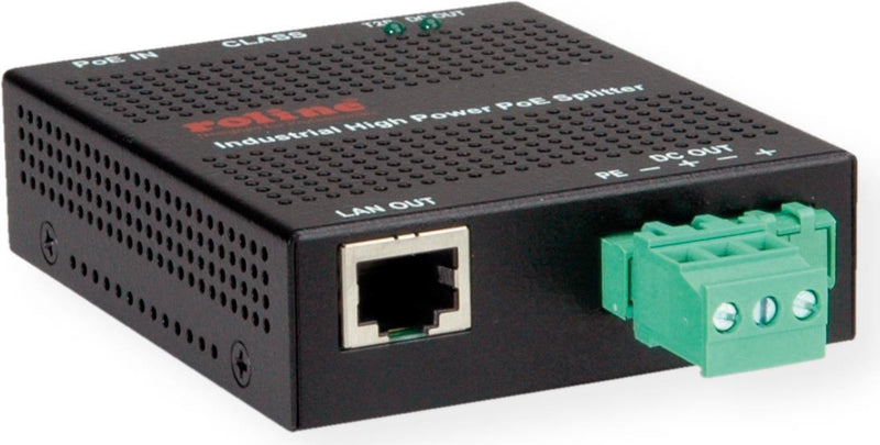 ROLINE PoE Splitter – 30W Leistung für Gigabit-Netzwerke