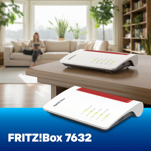 Fritz! WLAN-Router – Schnelles Wi-Fi 7, Dual-Band