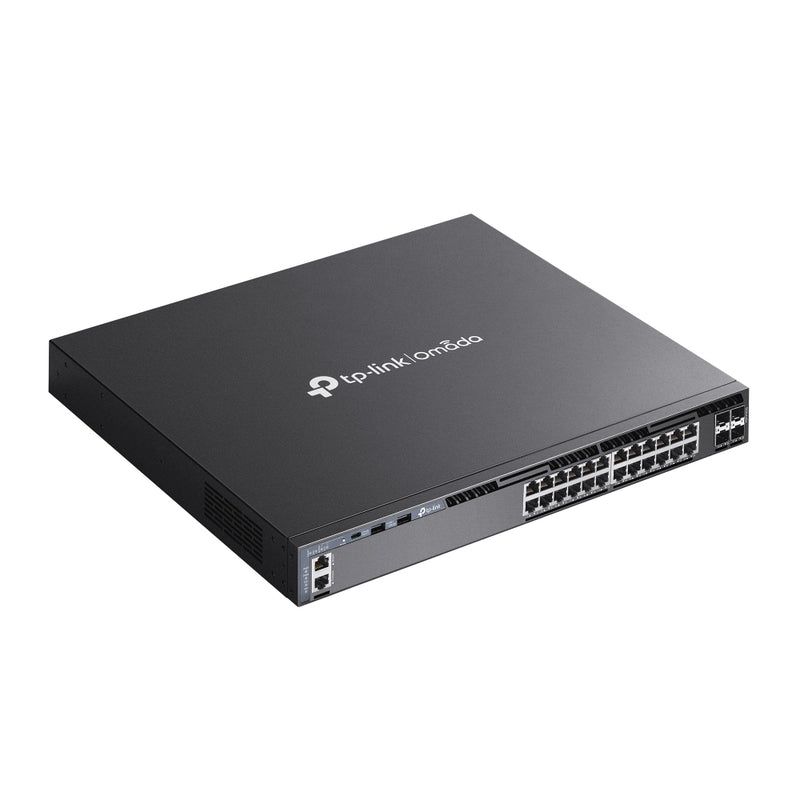 TP-Link 24-Port Netzwerk-Switch – Gigabit, 4 schnelle Uplink-Ports