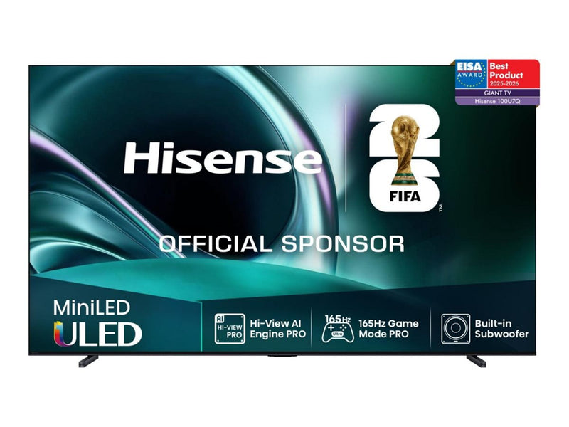 Hisense 100" Smart-TV – 4K UHD, lebendige Farben