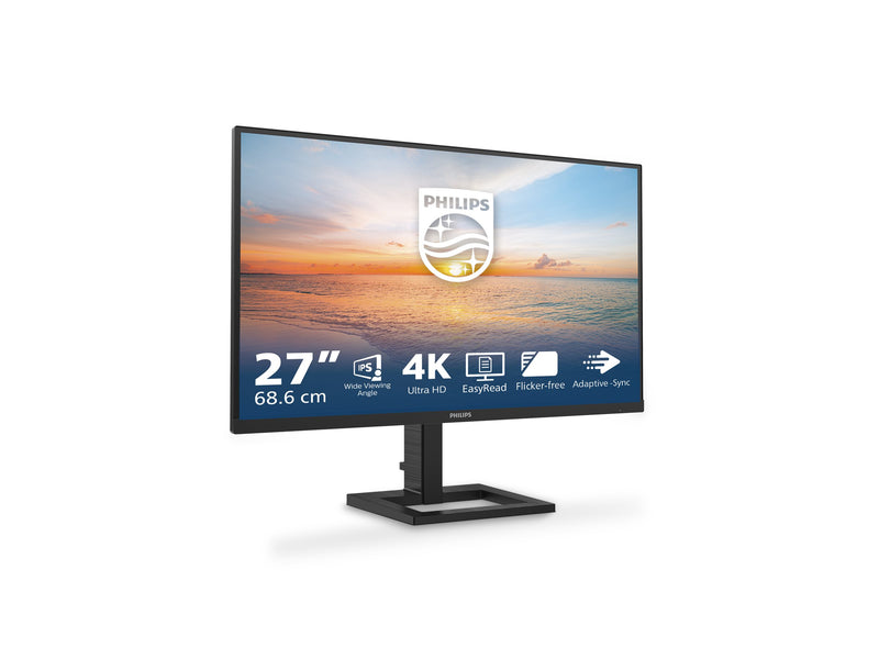 Philips 27" Monitor – 4K UHD, integrierte Lautsprecher