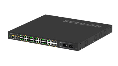 Netgear Managed Switch – 24 Anschlüsse, PoE++ Unterstützung