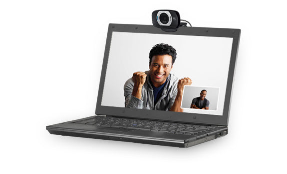 Logitech HD Webcam – 1080p Video, integriertes Mikrofon