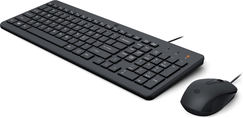 HP Tastatur-Maus-Set – Kabelgebunden, komfortabel