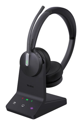 Yealink WH64 Headset – Drahtlos mit Bluetooth und Ladestation