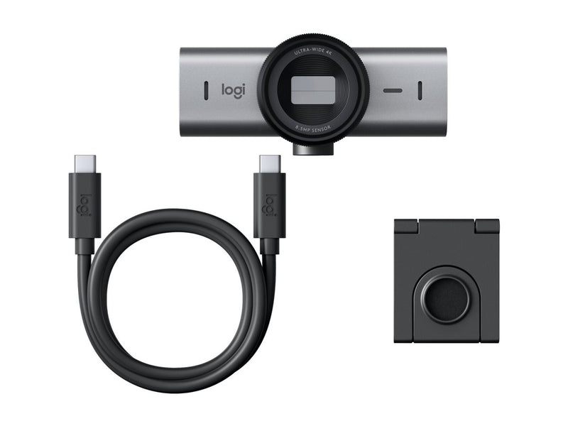 Logitech MX Brio Webcam – 4K-Auflösung, KI-Bildverbesserung