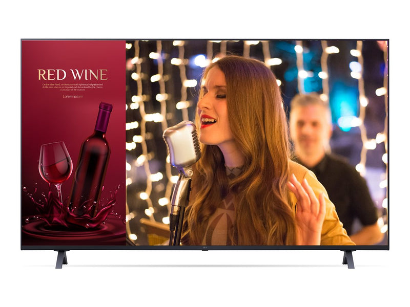 LG 50" Smart TV – 4K UHD, Hotelmodus