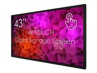 Swedx 43" Display – 4K UHD, Multi-Touch