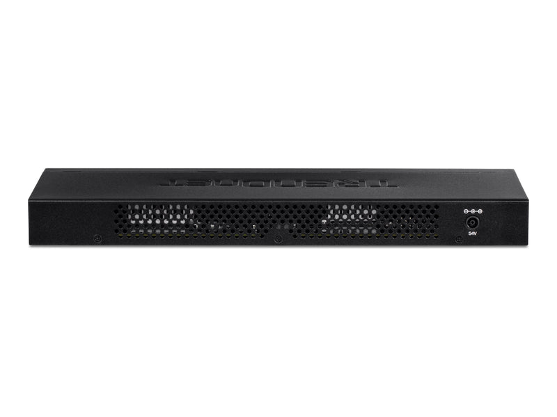 Trendnet 16-Port Gigabit PoE+ Switch – Geräuschlos, Energieeffizient