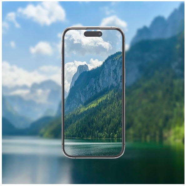 HAMA Bildschirmschutz – Kratzfestes Glas für iPhone 15 Pro