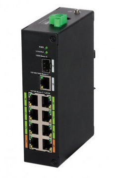 Dahua Netzwerk-Switch – 8 PoE-Ports, Fast Ethernet