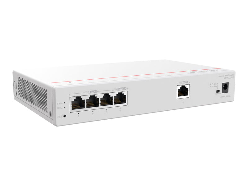 Huawei Netzwerk-Switch – 4 Anschlüsse, PoE+ Unterstützung