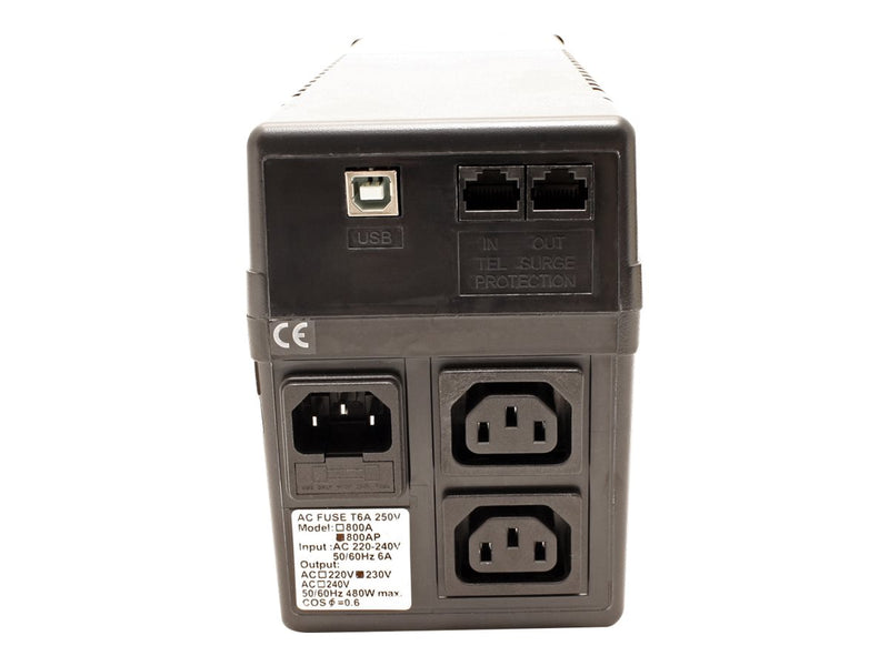 VALUE Line-Interactive USV – 800 VA, USB-Anschluss