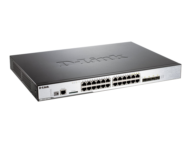 D-Link 24-Port Gigabit Switch – PoE, zentral verwaltbar