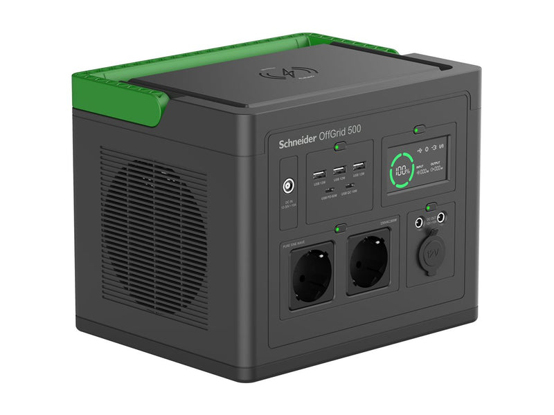 APC Tragbare Power Station – 500 W, vielseitige Anschlüsse